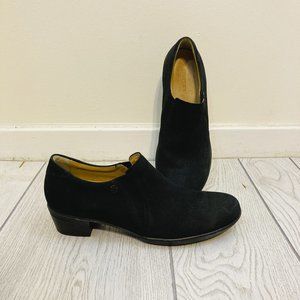 Hartjes XS 15662 City Ankle Bootie Black Nubuck Leather **Closet Closing**